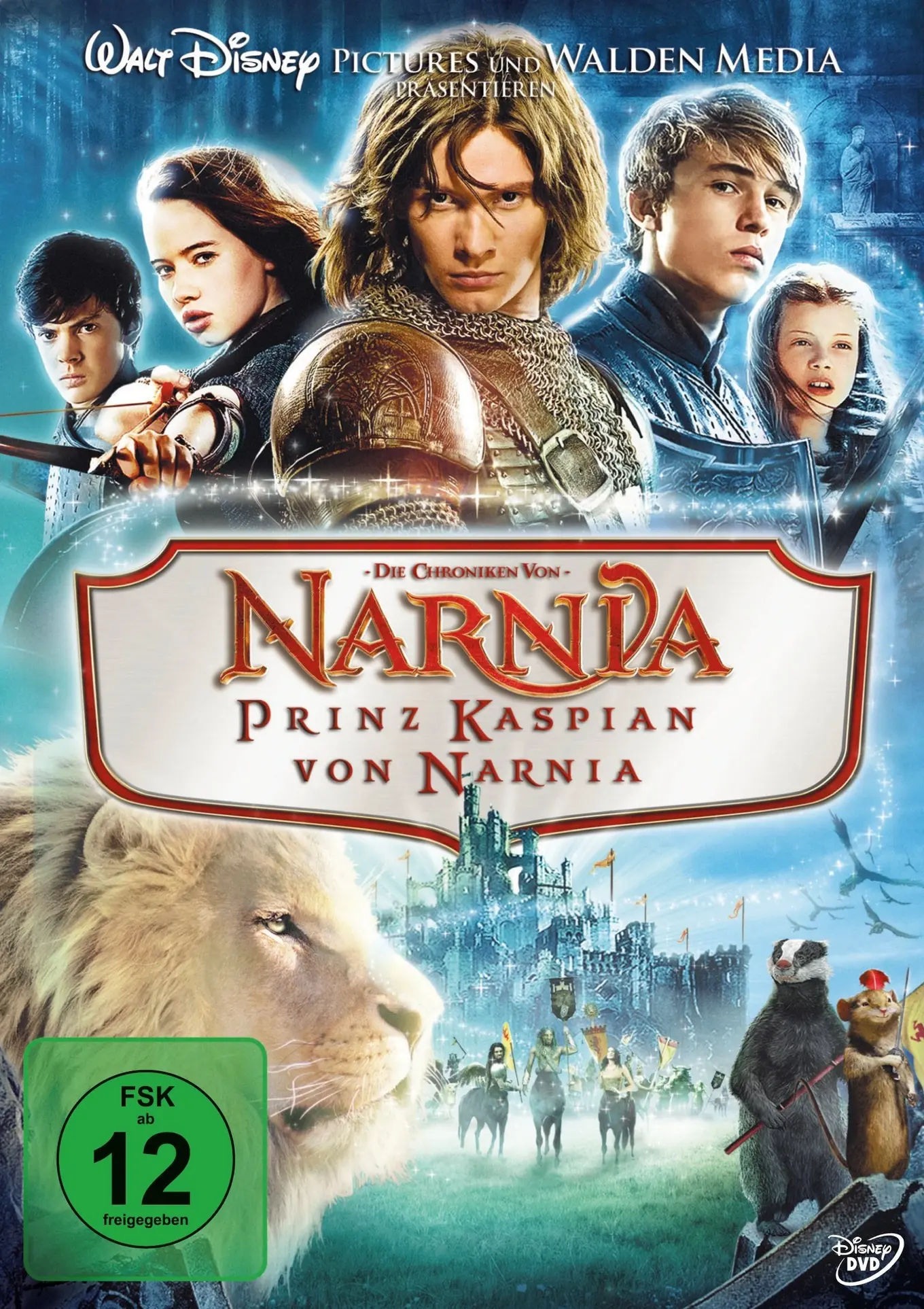 Die Chroniken von Narnia Prinz Kaspian DVD Fantasy Abenteuer DE EN