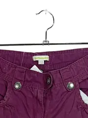 Vorschaubild 2 von Mädchen Cargohose Lila Gr. 150/152 Baumwolle Cargo