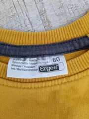 Vorschaubild 2 von Kinder Pullover Gr. 80 Gelb Panda Motiv Langarm Casual