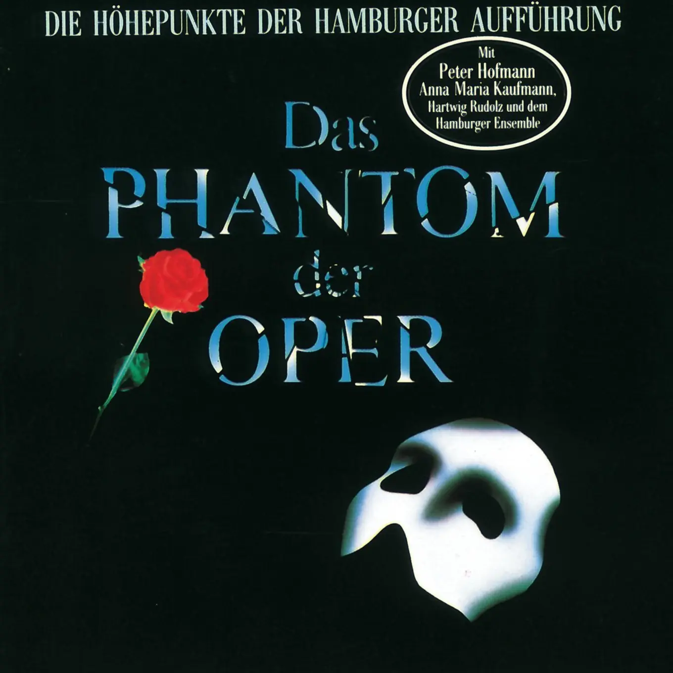 Das Phantom der Oper CD Peter Hofmann Hamburger Musical Highlights Deutsch