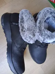 Vorschaubild 6 von Slip-Ins Damen Winterstiefelette Gr. 40 Schwarz gefüttert Fell