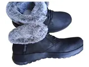 Vorschaubild 2 von Slip-Ins Damen Winterstiefelette Gr. 40 Schwarz gefüttert Fell