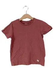 Vorschaubild 1 von T-Shirt Kinder Gr. 110 Rot Basic Baumwolle Kurzarm