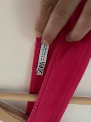 Vorschaubild 4 von Damen One-Shoulder Top Pink Modisch Einheitsgröße