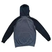 Vorschaubild 2 von Kids Kapuzenpullover Hoodie Raglan Grau Schwarz Gr. 164 Jungen