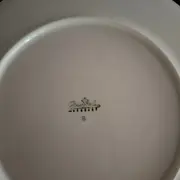 Vorschaubild 2 von Teller Porzellan Blau Weiß Servierteller 20 cm Klassisch