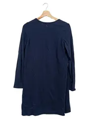 Vorschaubild 2 von Damen Strickjacke Gr. 34/XS Blau Klassisch Elegant Viskose-Mix