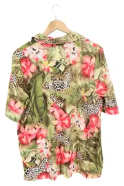 Vorschaubild 4 von GOLLEHAUG Damen T-Shirt 48/XXL Mehrfarbig Tropical Floral Tiermuster