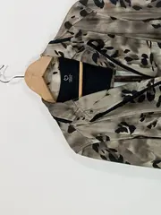 Vorschaubild 4 von Sports Blazer Damen Gr. M/38 Leopardenmuster Beige Baumwolle