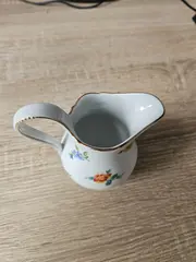 Vorschaubild 5 von Sauciere Kännchen Blumenmuster Weiß Porzellan Klassisch 200ml