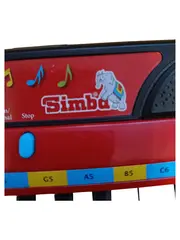 Vorschaubild 3 von My Music World Kinder Keyboard Rot Schwarz Musikinstrument Spielzeug