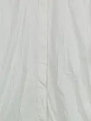 Vorschaubild 4 von Damen Hemdbluse Gr. 40/L Weiß Minimalistisch Langarm