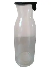 Vorschaubild 1 von Glas Trinkflasche Transparent 25 cm Alltag