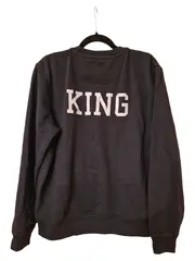 Vorschaubild 2 von CANDA Herren Sweatshirt Gr. 50/L Schwarz Casual Schriftzug