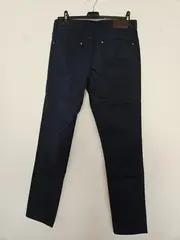 Vorschaubild 2 von Herren Stoffhose Blau W32/L33 Slim Fit Baumwolle