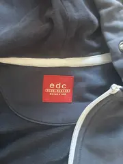 Vorschaubild 4 von EDC Herren Kapuzenpullover Gr. M Blau Full Zip Hoodie Baumwolle Casual