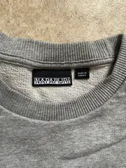 Vorschaubild 5 von Herren Sweatshirt Gr. 44/XS Grau Casual Logo-Print