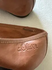 Vorschaubild 4 von Ballerinas Schuhe Damen Gr. 40 Braun Klassisch