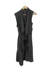 Vorschaubild 1 von Damen Leichte Weste Schwarz Gr. 38/M Basic Modern Minimalistisch