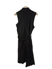 Vorschaubild 2 von Damen Leichte Weste Schwarz Gr. 38/M Basic Modern Minimalistisch