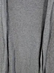 Vorschaubild 2 von Damen Strickjacke Cardigan Gr. 34/XS Grau Meliert Basic