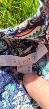 Vorschaubild 5 von Damen Freizeitkleid Blumenmuster Blau Gr. 38/M