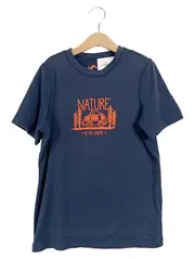 Vorschaubild 1 von T-Shirt Kinder Gr. 146/152 Blau Natur Camping Van Motiv
