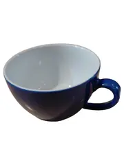 Vorschaubild 1 von Tasse Porzellan Blau Basic Kaffeebecher Teetasse
