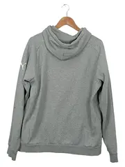 Vorschaubild 2 von Hoodie Kapuzenpullover Herren Gr. L Grau Meliert Sportlich