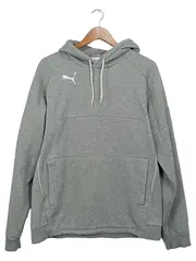 Vorschaubild 1 von Hoodie Kapuzenpullover Herren Gr. L Grau Meliert Sportlich