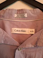 Vorschaubild 3 von Business Hemd Herren Gr. 52/XL Lila Langarm Baumwolle Büro