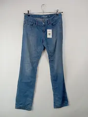 Vorschaubild 5 von Damen Jeans Hose Straight Leg Blau Größe 40