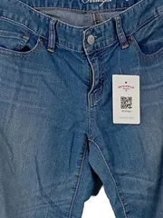 Vorschaubild 6 von Damen Jeans Hose Straight Leg Blau Größe 40