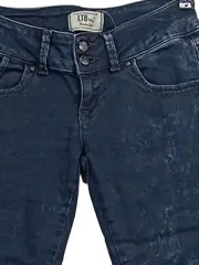 Vorschaubild 2 von Damen Skinny Fit Jeans Blau W26 L34 Baumwolle Casual Alltag