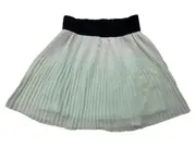 Vorschaubild 3 von Basic Faltenrock Damen Gr. S Mintgrün Plissee Minirock