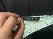 Vorschaubild 2 von Basic Faltenrock Damen Gr. S Mintgrün Plissee Minirock
