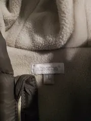 Vorschaubild 6 von Steppjacke Baby Gr. 80 Grau Kapuze Fleece gefüttert