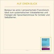 Vorschaubild 2 von Bonjour les amis Lernwortschatz Französisch Schulbuch Vokabeln lernen