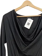 Vorschaubild 4 von Damen festliches Kleid 34/XS Schwarz Elegant Langarm