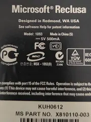 Vorschaubild 4 von Reclusa Tastatur USB QWERTZ Gaming Kabel Schwarz Gebraucht