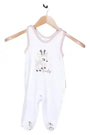 Vorschaubild 3 von Langarmshirt Kinder Gr. 74 Weiß Klassisch Basic