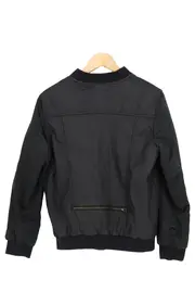 Vorschaubild 2 von Kinder Bomberjacke Gr. 164 Schwarz Casual Modern