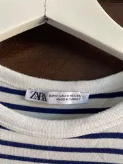 Vorschaubild 6 von Damen gestreiftes Kurzarmshirt Gr. 38/M Maritim Freizeit