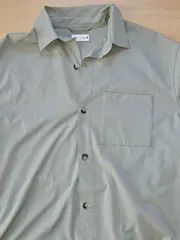 Vorschaubild 4 von Herren Kurzarm Hemd Grün XL Freizeit Hemd