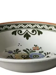 Vorschaubild 4 von Dekoschale Blumenmuster Porzellan Weiß 16 cm