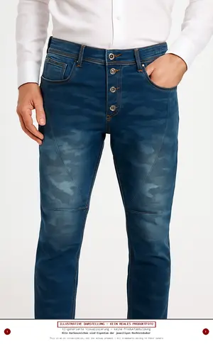 BLUE MONKEY Jeans Slim Fit