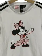 Vorschaubild 2 von Kinder Sweatshirt Minnie Maus Tiermotiv Langarm Gr. 128 Weiß