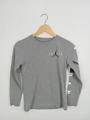 Vorschaubild 2 von Jordan Langarmshirt Herren Grau 48/M Sportlich Logo