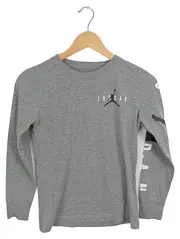 Vorschaubild 1 von Jordan Langarmshirt Herren Grau 48/M Sportlich Logo