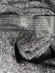 Vorschaubild 4 von Damen Pullover Rollkragen Grau Gr. 36/S Basic Modern Strick